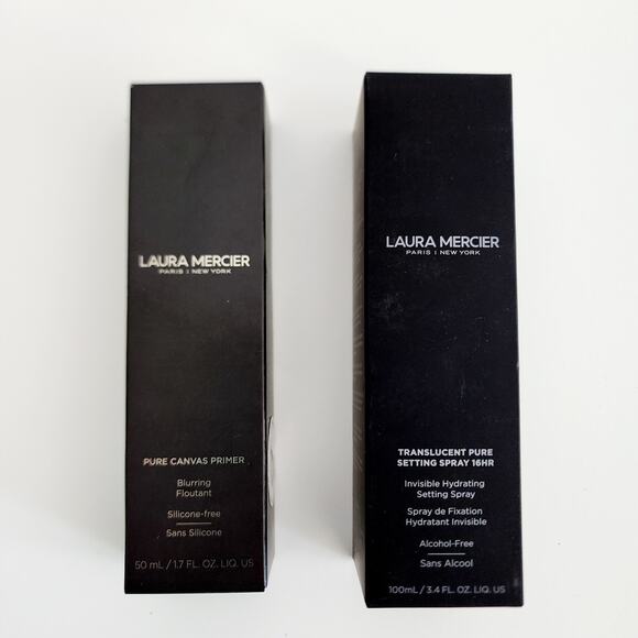 Laura Mercier Set Pure Canvas Blurring Primer & Translucent Pure Setting Spray - Picture 3 of 6